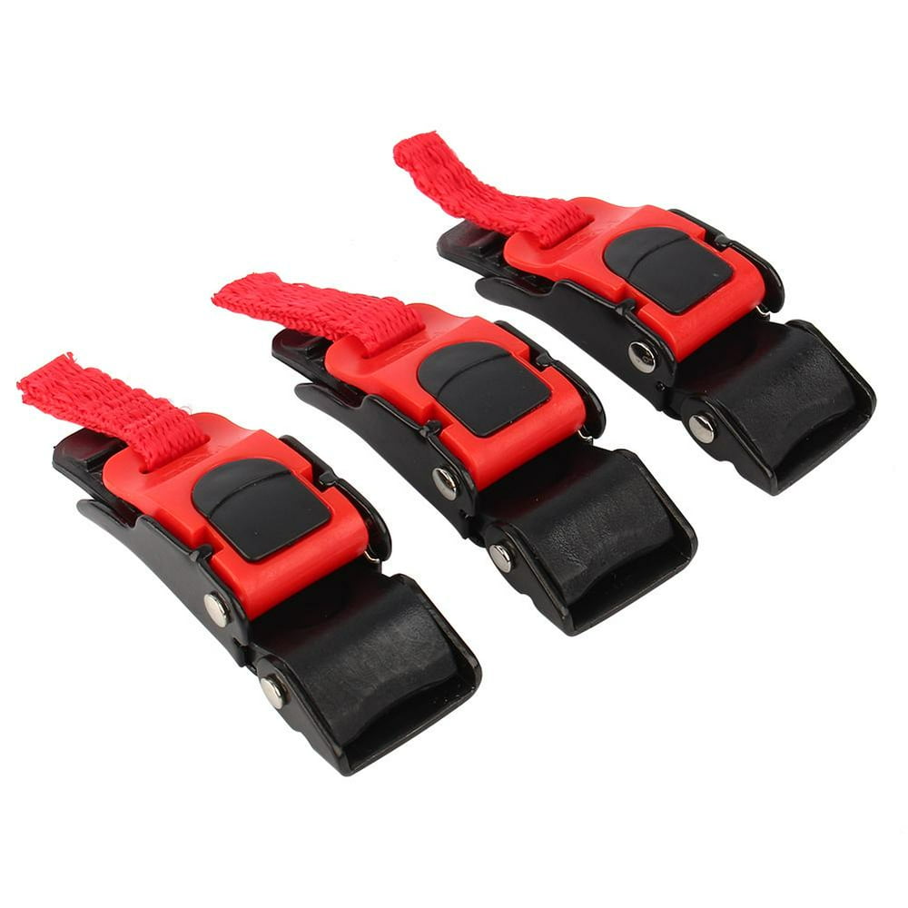 Kritne 3pcs Motorcycle Helmet Speed Clip Quick Release Chin Strap