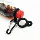 thumbnail image 2 of PTOOTP 4Ud Correa Colgante Silicona Para Botella Negro Durable Para Camping Senderismo, 2 of 8