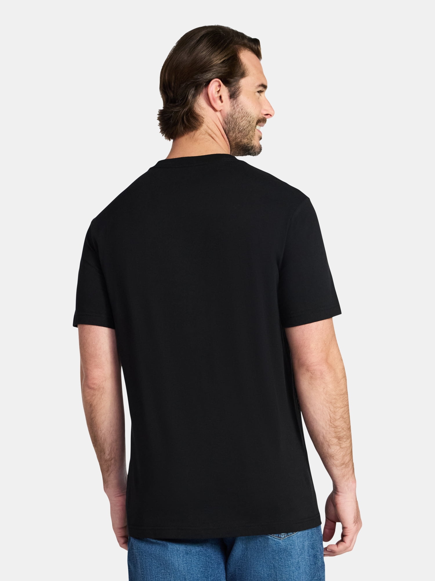 Super Mario Men's and Big Men's Let's Go Graphic Tee with Short Sleeves, Sizes XS-3XL