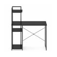 thumbnail image 7 of 39.5" Computer Desk with Shelves and 3-Tier Storage Bookshelf, Laptop PC Work Table Writing Desk for Small Spaces, Black, 7 of 7