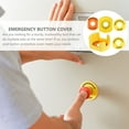 thumbnail image 6 of Masteelf  2 Pcs Cover Emergency Stop Guard Button Protectors, 6 of 8