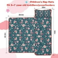 thumbnail image 5 of Pioneer Flower Floral Print Pattern Toddler Nap Mats for Kids Preschool,Sleeping Mat Bag or Kids,Toddler Sleeping Bag,Toddler Nap Mat or Daycare, 5 of 6