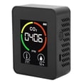 thumbnail image 2 of Air Monitor, TVOC Sensor Auto Alarm CO2 Detector Clear Display 400-5000ppm For Office, 2 of 8
