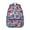 Blue-44, variant on "Sunflower & Wildflower Print Backpack - Women’s Stylish School Bag, Durable, Water-Resistant, Laptop Pocket, Fashionable Floral Design"