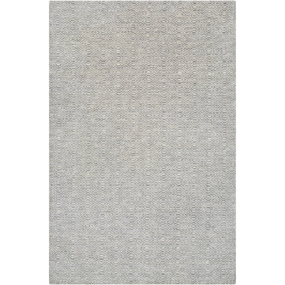 BoutiqueRugs Bumpass Contemporary Area Rug - Light Sage, Medium Gray - 2' x 3'