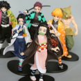 thumbnail image 3 of Demon Slayer Toys 1/5/6pcs Optional Cartoon Models Anime Figures Minifigure Collectibles For @bugu, 3 of 4