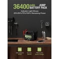 thumbnail image 4 of Arrancador para coche YESPER 6000 A Peak, 2,3 kg, 36400 mAh, 12 V/24 V, 4 of 9