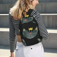 thumbnail image 6 of Yiaed Faces Of The Cat Print Backpack, Premium Laptop Backpack, Travel Backpack for Women, Lightweight Backpacks, Comfortable Back Pack-Medium, 6 of 7
