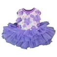 thumbnail image 1 of Robe pour Chien Chat Jupe en Dentelle Costume pour Animal Chiot Chien Princesse Vêtements Vêtements Violet m, 1 of 5