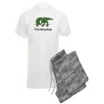 thumbnail image 1 of CafePress - T Rex Hates Pushups - Men's Light Pajamas, 1 of 1