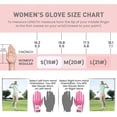 thumbnail image 5 of FINGER TEN Womens Golf Glove Right Handed Golfer Left Hand Rain Grip Hot Wet All Weather Value 1 Pair Both Hands, Golf Gloves Durable Breathable Soft Flexible Gift for Ladies Girls Women, 5 of 6