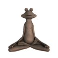 thumbnail image 1 of Estatua De Rana De Buda, Estatua De Rana, Pose Relajada, Decoración Conmemorativa Para El Hogar, Decoración De Meditación, Decoración De Yoga, 1 of 6