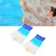 thumbnail image 4 of Abanico Airshi de seda artificial para danza del vientre, diseño tricolor de 1,5 m, 4 of 9