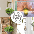 thumbnail image 4 of 4 Pcs Swivel Plant Hanger Pots Hooks Heavy Duty Hanging Hook 360 Degrees Metal for Indoor and Outdoor, 4 of 6
