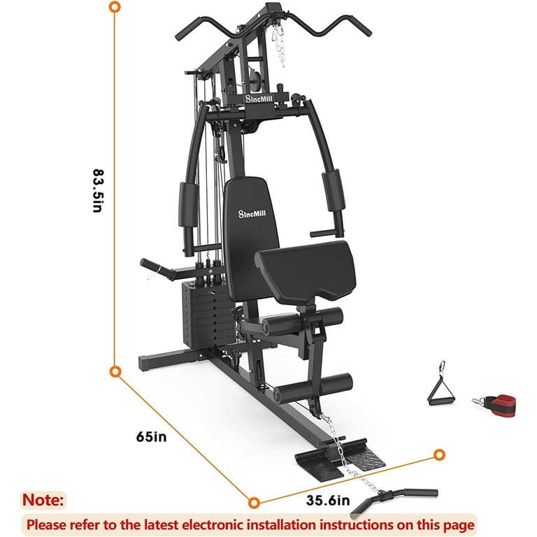 JX FITNESS 150LB Multifunctional Full Body Home Gym Equipment for Home  Workout 