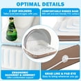 thumbnail image 4 of Resenkos Inflatable Pool Float Lounge Swimming Raft, 4 of 9