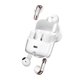 thumbnail image 2 of 2 Pack Wireless Earbuds Digital LED Display Independent Connection Low Latency Bluetooth 5.4 Headphones Earphones for Couple Two Person White, 2 of 4