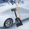 thumbnail image 5 of Upgraded Snow Shovel with Assist D Handle, Portable Adjustable Design for Car Driveway Snow Removal, Emergency Survival Tool for Camping, 5 of 8