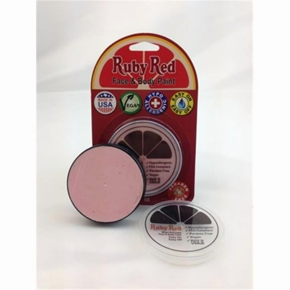 Ruby Red Paints 18MP206 Individual Colors, 18 ml - Pearl Pastel Pink - P206