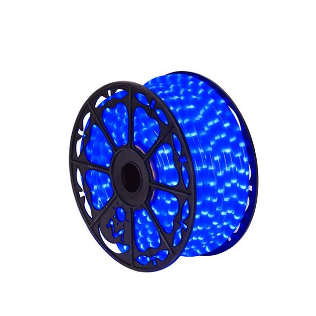 Vickerman X171522 150 ft. x 0.5 in. Florescent Blue LED Rope Light