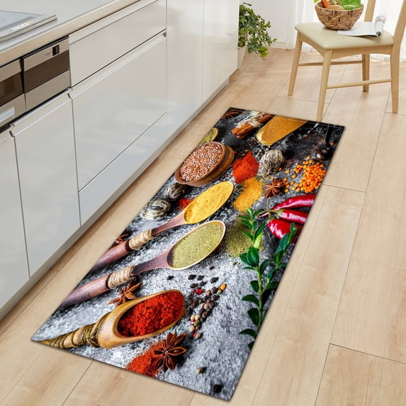 Modern Kitchen Mat Home Decor Entrance Doormat Hallway Bedroom Living Room Decoration Floor Carpet Balcony Bathroom Long Rug Kitchen Rugs