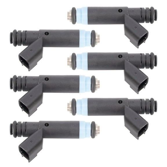 TRQ Port Fuel Injector Set of 6 Kit for Pacific Grand Caravan 3.8L V6 FIA60334 Fits select: 2001-2007 CHRYSLER TOWN & COUNTRY, 2001-2007 DODGE GRAND CARAVAN