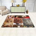 thumbnail image 3 of Coolnut Pets Face Collage Area Rug Pad - 31 x 20 inch - 100% Light Weight Polyester Fabric for Living - Bedroom, 3 of 6