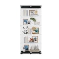 thumbnail image 4 of DreamBuck Glass Display Cabinet with 5 Shelves Double Door, Curio Cabinets for Living Room, Bedroom, Office, Black Floor Standing Glass Bookshelf, Quick Installation, Black, 4 of 8