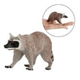 thumbnail image 3 of Tachiuwa Plastic life Animals Northern Raccoon Figures Miniature Model Teaching Toys Standing, 3 of 9