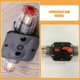 thumbnail image 3 of WRISTBIQUE Fuse Holder Metal Black 1Pcs 4.0x4.3x10.2in, 3 of 8