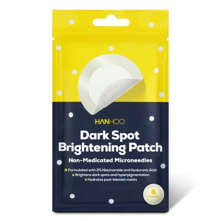 Hanhoo Blemish Patch, Dark Spot Brightening Patch with 2% Niacinamide and Hyaluronic Acid, 6 Ct.