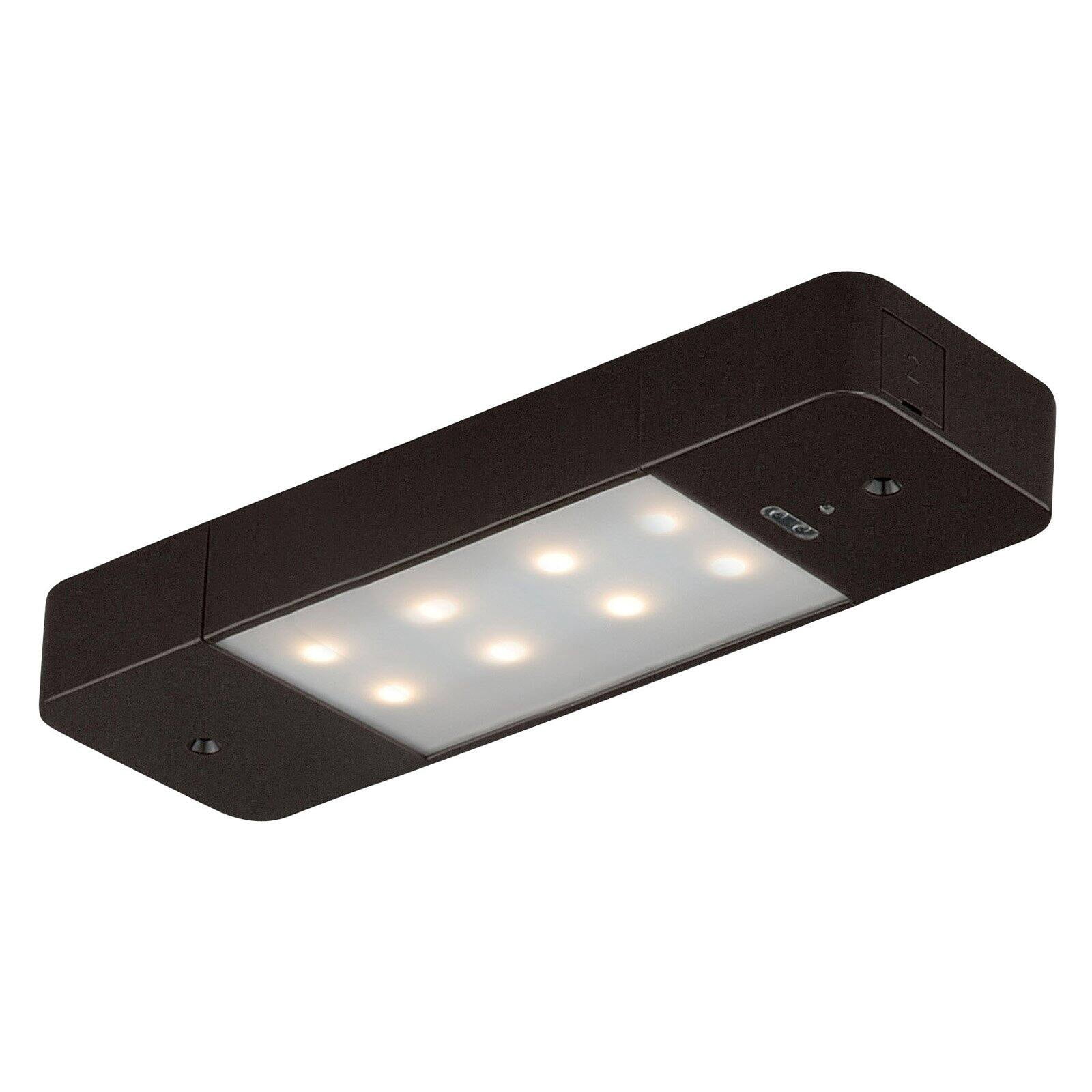 Vaxcel X0005 Smart Lighting LED Motion Under Cabinet Light, 8", White Finish