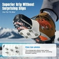 thumbnail image 6 of 2026 5-Tooth Universal Ice Cleats - Non-Slip Shoe Spikes for Smooth Ice & Winter Walking Safety 1Pair, 6 of 8