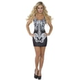 thumbnail image 1 of Underwraps BONES ADULT DRESS XSMALL costume, 1 of 1