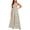 Khaki 1, variant on Vynhevius Women's Striped Print Cami Jumpsuit V Neck High Waist Wide Leg Pockets One Piece