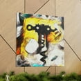 thumbnail image 6 of Corkscrew Expressionism Abstract - Canvas, 6 of 10
