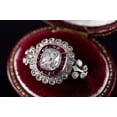 thumbnail image 2 of Dreamofdazzles Jewels 3.00 Ctw Cushion Cut Ruby & White Diamond Wedding Anniversary Band Ring 14K White Gold Plated 925 Sterling Silver 925 Sterling Silver -4, 2 of 5