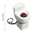 thumbnail image 2 of Novelty Funny Toy Toilet Voice Prank Gadget with Sound and Light - Keychain Stress Poop Noise Tool for Hilarious, 2 of 8