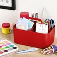 thumbnail image 4 of Organizador Multiusos Caddy AOZITA 25x16x11 cm Rojo con Asa, 4 of 9
