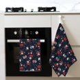 thumbnail image 4 of Sikiie Vintage Rose Waffle Weave Kitchen Dish Cloth,Super Absorbent Kitchen Dish Towels 16*26 Inches for Dish Rags Washing Dishes, Drying Dishes, 4 of 7