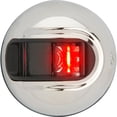 thumbnail image 2 of Attwood Marine LightArmor LED Stainless 2 nm Vertical Surface Mount Port Side Light with Red Lens, 2 of 2