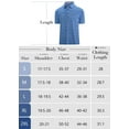 thumbnail image 6 of Demotime Men‘s Golf Shirt Moisture Wicking Quick-Dry Black L Short Sleeve Casual Polo Shirts for Men, 6 of 7