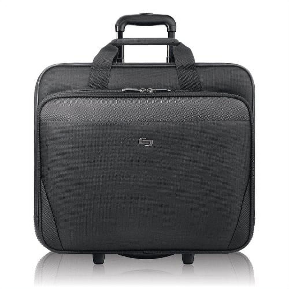 Solo Empire 17.3 Inch Rolling Laptop Case Black