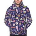 thumbnail image 4 of Hoodies for Men - summer Cute starwberry ice cream Long Sleeve Comfrt Men'S Fashion Hoodies & Sweatshirts, Sweatshirts for Men Hoodies Pullover Clothing Clothes with Pouch, 4 of 7