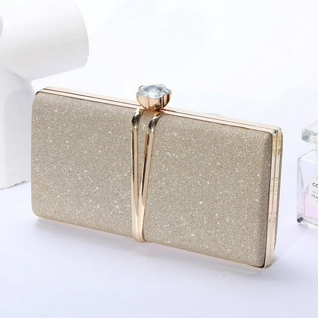 Sac à Main en PU Mode Sac à Bandoulière Pailleté Durable pour Assister à des Banquets