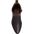 thumbnail image 3 of Lucky Brand Brown Pointed Toe Chocolate Chelsea Pull On Leather Casual Booties (Chocolate, 7), 3 of 6