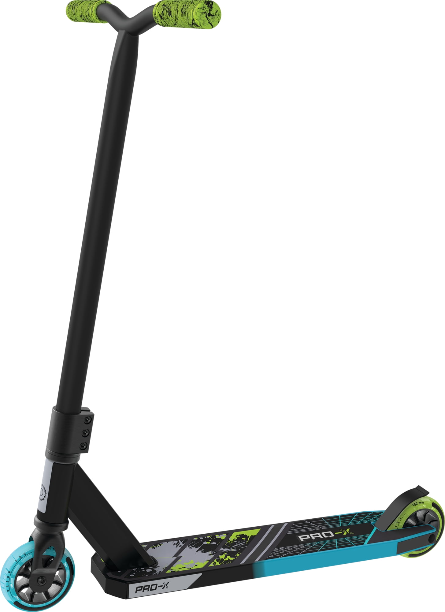 Razor Pro X Stunt Scooter 100 mm Performance Wheels, Aluminum Deck with Boxed Edges, Customizable Grip Tape, Professional Quality Trick Scooter for Kids and Teens - Walmart.com