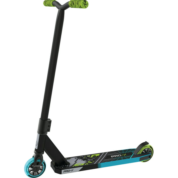 Razor Pro X Stunt Scooter Fixed Handlebars, 100 mm Performance Wheels, Aluminum Deck with Boxed Edges, Customizable Tape, Professional Quality Trick Scooter for Kids and Teens - Walmart.com