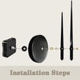 thumbnail image 4 of 3d Clock Hands Wall Clock For Office And Home Art Decor Quartz Clock Movement Mechanism Ac, 4 of 4