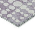 thumbnail image 4 of Addison Rugs Chantille Indoor/Outdoor Transitional Circles Purple Washable Rectangle Rug, 8' x 10', 4 of 6